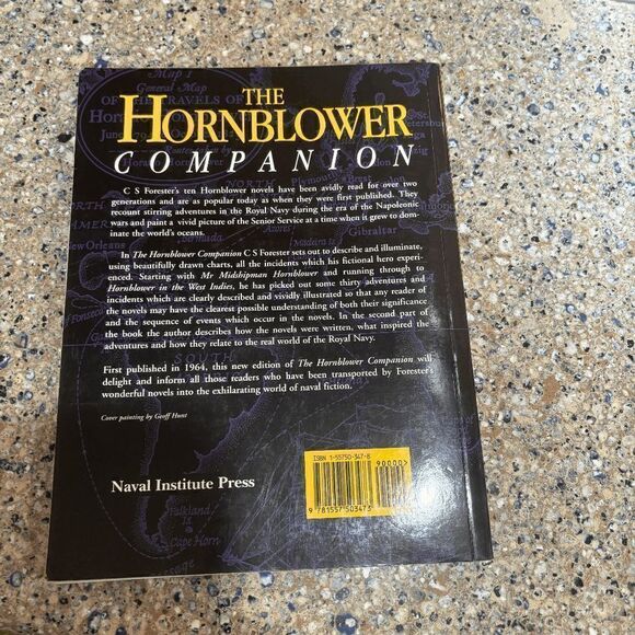 The Hornblower Companion CS Forester 1964 Naval Institute Press - Picture 2 of 2